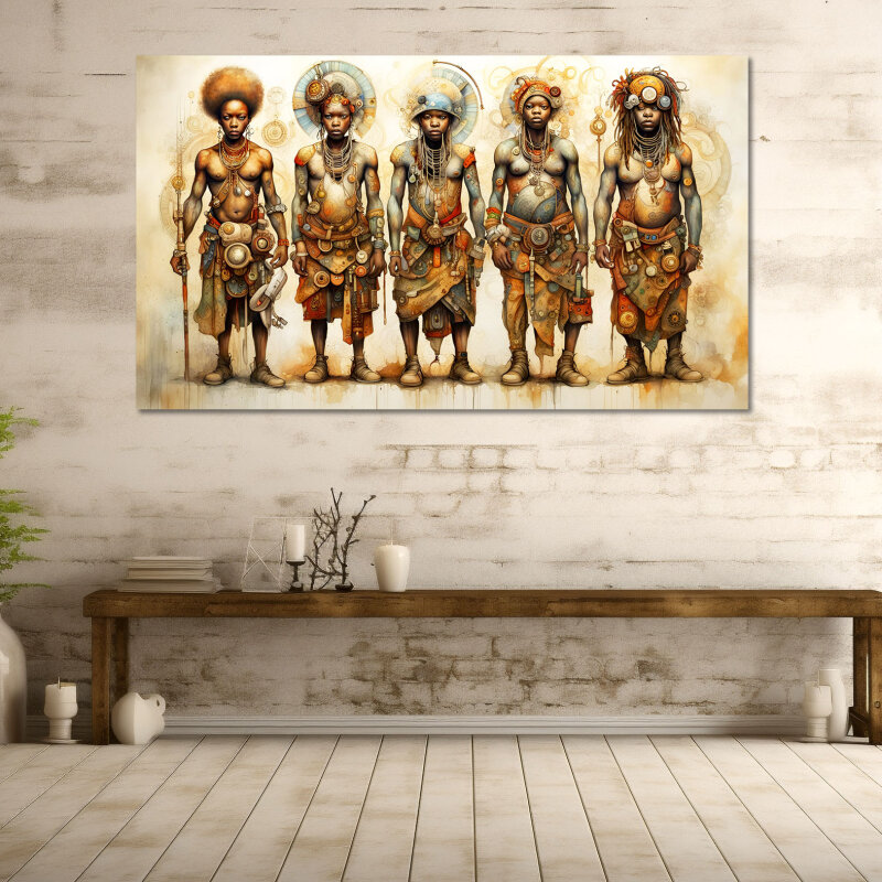 Africa Super Power - Stilvolle Designs: Sensationelle Wandbilder, die begeistern